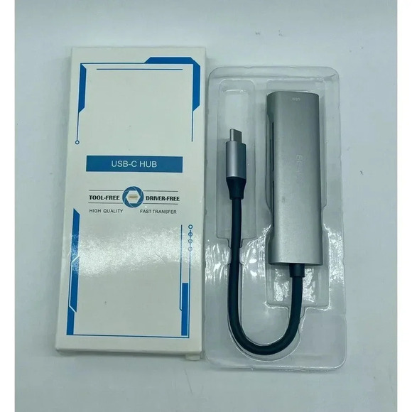 Memory Card Reader SD/TF Card Reader USB-C‎ to MS Type-C Card Reader - Picture 1 of 9